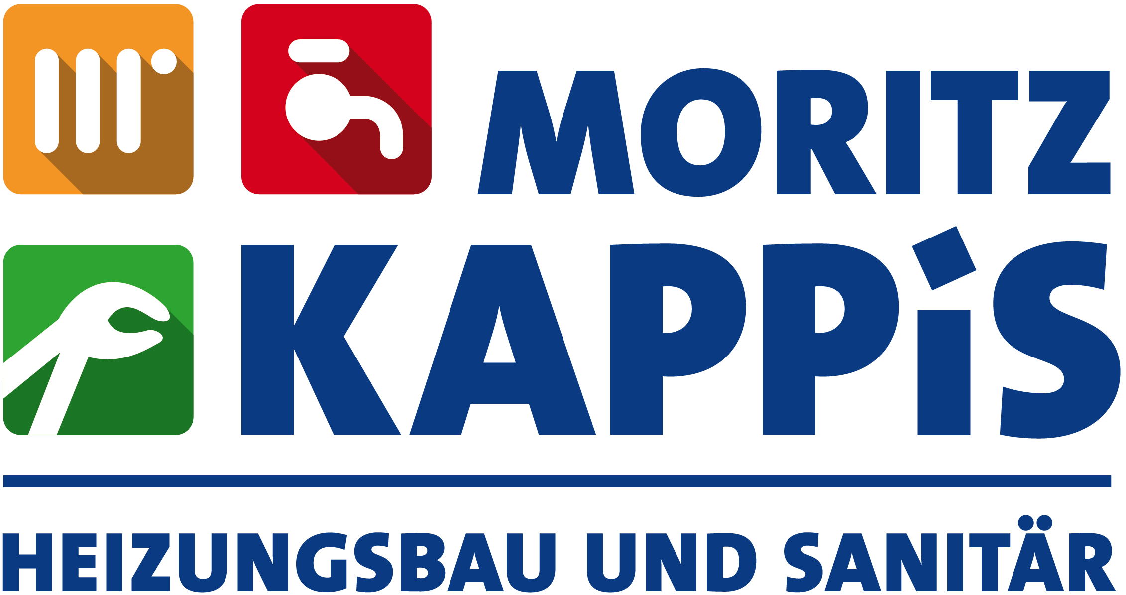 Logo von Moritz Kappis: Heizungsbau und Sanitär.